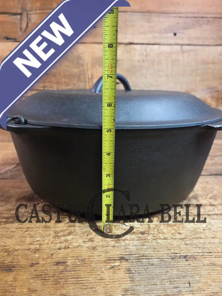 HUGE 1940βs Era Lodge Dutch Oven. Wonderful condition ready to use! - Dutch Ovens Trivets & Kettles