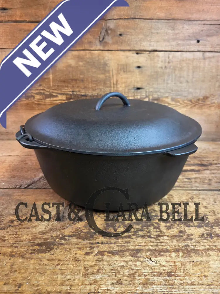 HUGE 1940βs Era Lodge Dutch Oven. Wonderful condition ready to use! - Dutch Ovens Trivets & Kettles