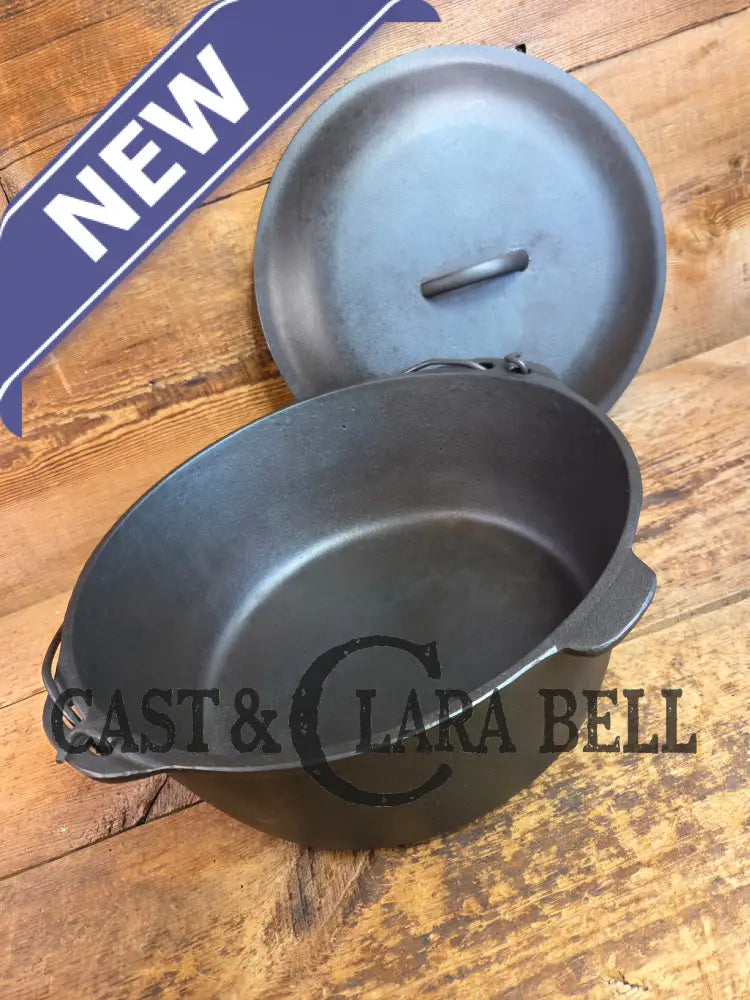 HUGE 1940βs Era Lodge Dutch Oven. Wonderful condition ready to use! - Dutch Ovens Trivets & Kettles