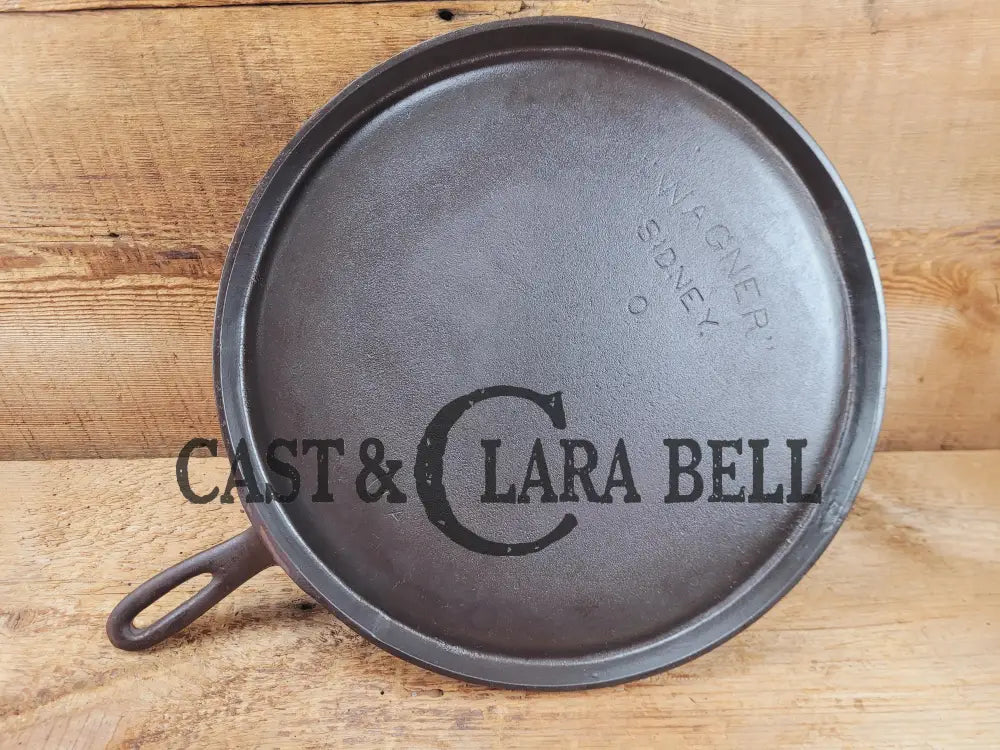 Huge Griddle! Hard to Find 1890’s Wagner ’Arc’ Logo #10A Handled Griddle. Awesome daily user and perfect restored