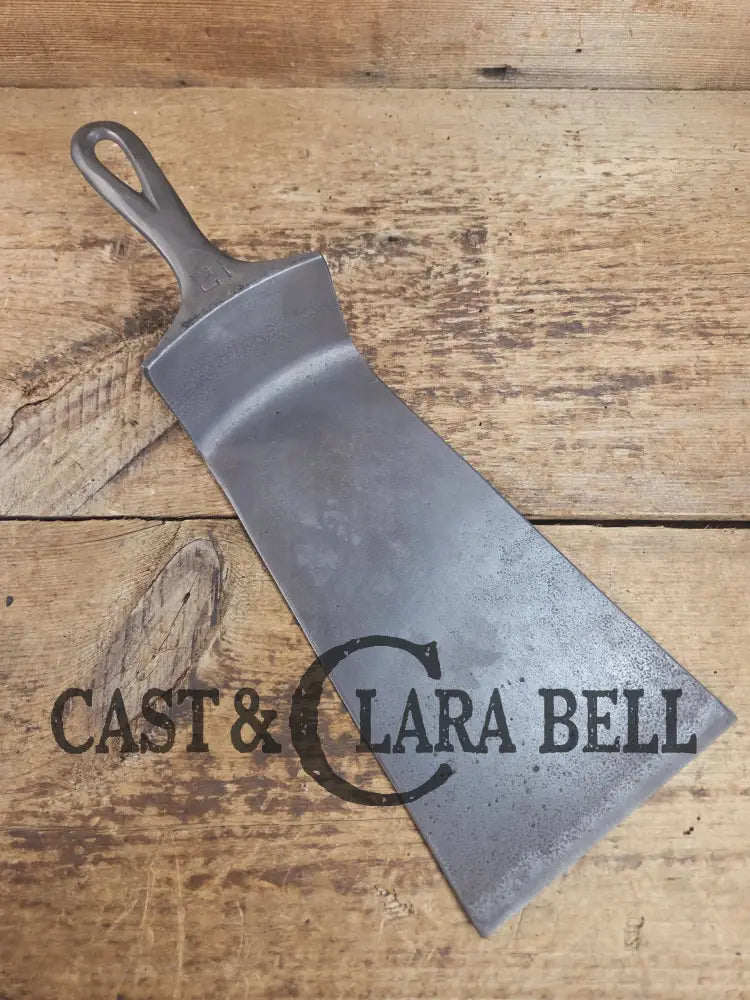 Huge Repurposed Griswold Small Block #12 cast iron spatula. One of a kind and ready to grill! SC24