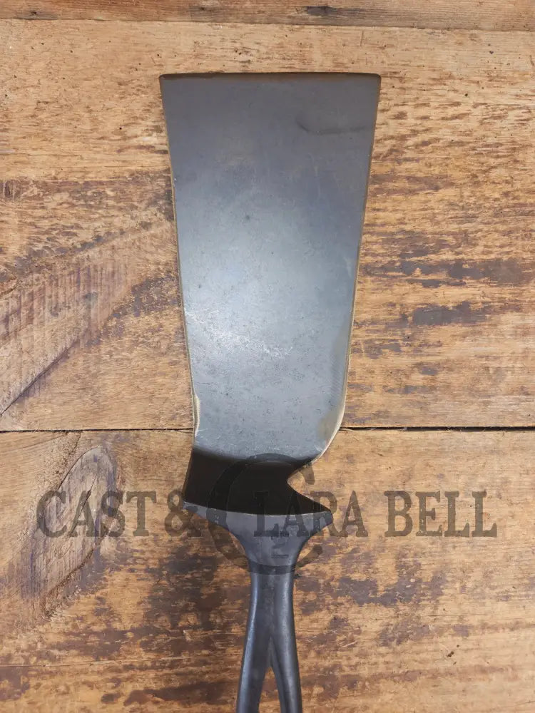 Huge Repurposed Griswold Small Block #12 cast iron spatula. One of a kind and ready to grill! SC24 - Spatula