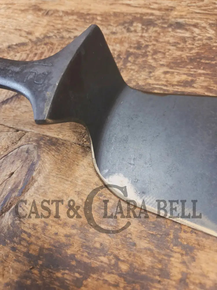 Huge Repurposed Griswold Small Block #12 cast iron spatula. One of a kind and ready to grill! SC24 - Spatula