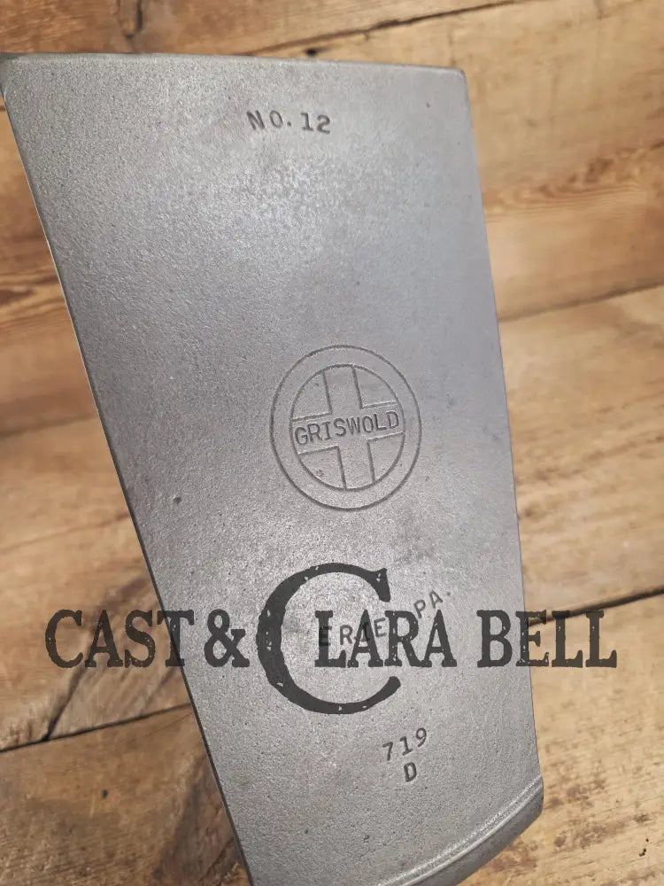 Huge Repurposed Griswold Small Block #12 cast iron spatula. One of a kind and ready to grill! SC24