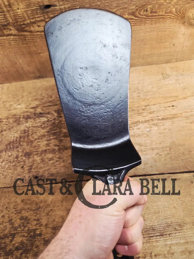 HUGE! Repurposed Late 1800βs! Fancy Handled #9 Cast Iron Skillet with Raised W and Gatemark. One of a kind! SC24