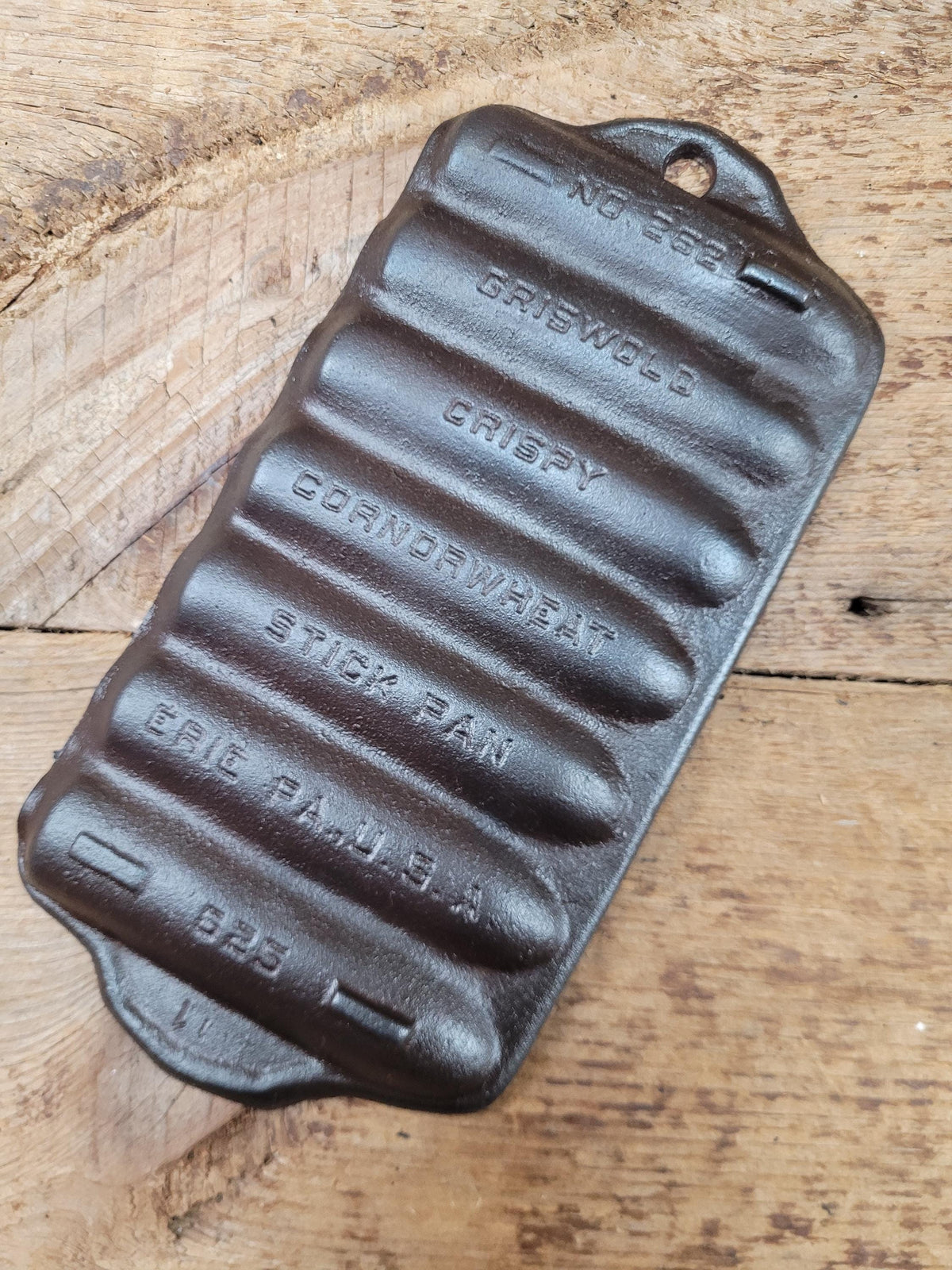 Awesome Gift! Toy Griswold Replica No. 262 Cast Iron Crispy Corn Or Wheat Stick Pan 7 Cup. Great