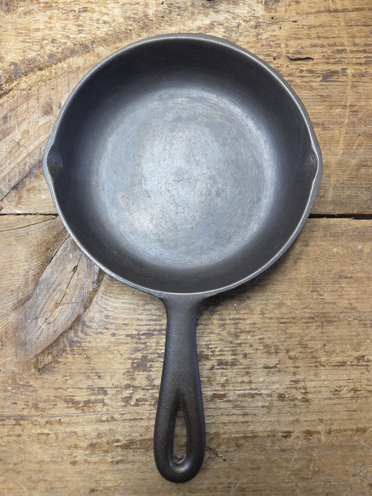 Amazing gift idea! Birmingham Stove & Range #3 Egg Skillet Red Mountain Series 3-D. Restored and Ready to Use! SC24