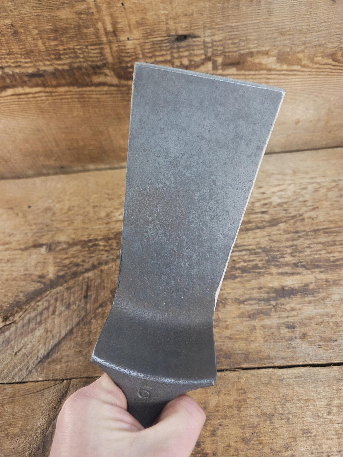 Custom made one of a kind #6 Cast Iron Spatula. Maker unknown but a wonderful gift for the griller in your life! SC24