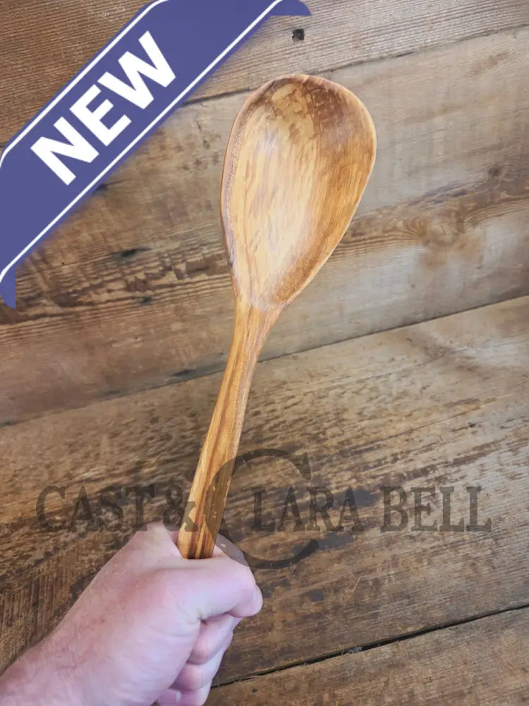 Large Kitchen Spoon - Spalted Maple - Culinary Accessories