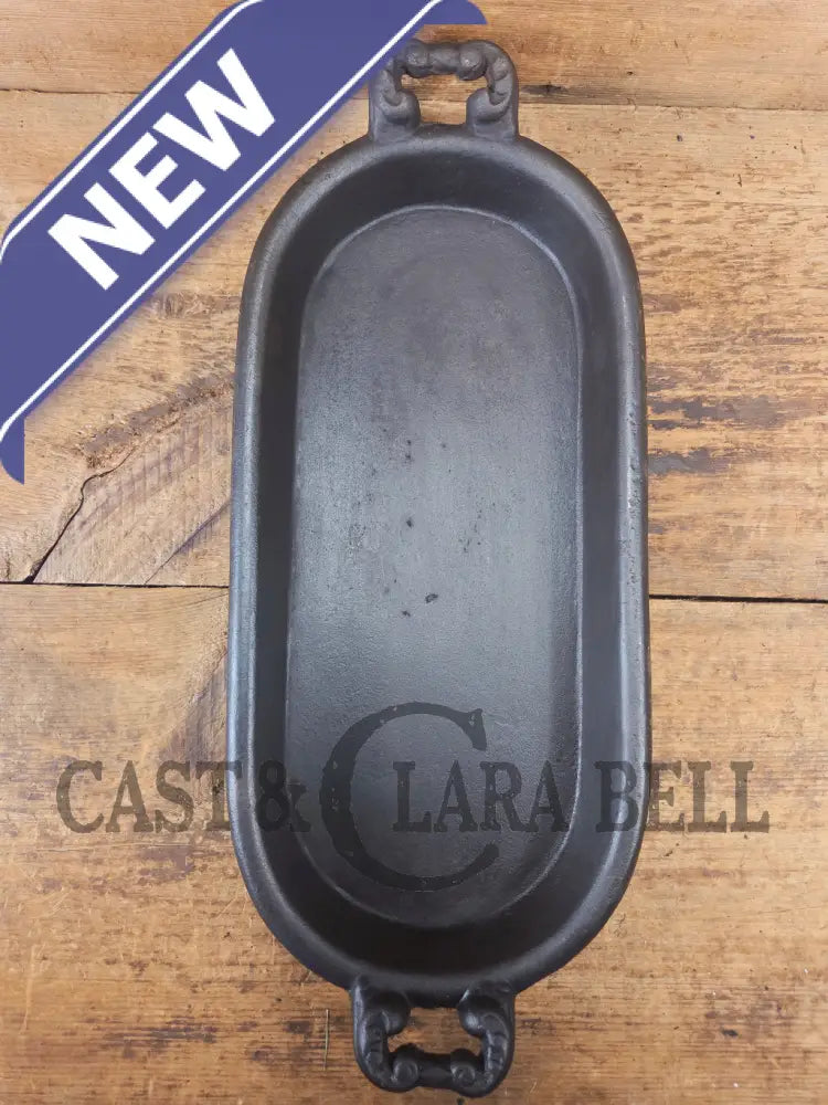 Late 1800’s Antique Gate-marked #8 Cast Iron Griddle/Sad Iron Heater. Ornate fancy handles awesome for cooking &