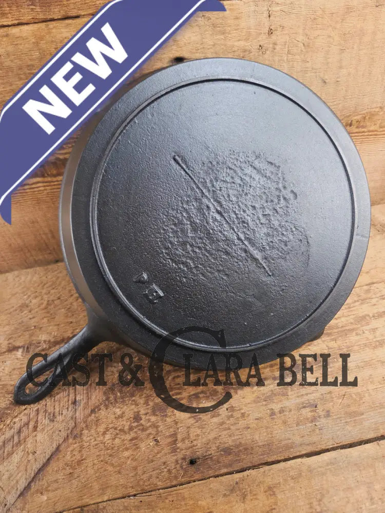 Late 1800’s Semi Fancy handled #9 cast iron skillet with Raised PH on the bottom. Beautiful skillet amazing daily user!
