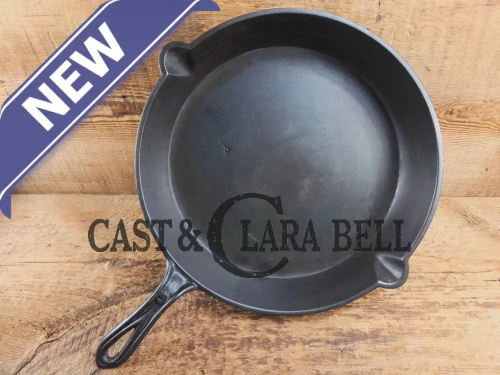Late 1800’s Semi Fancy handled #9 cast iron skillet with Raised PH on the bottom. Beautiful skillet amazing daily user!