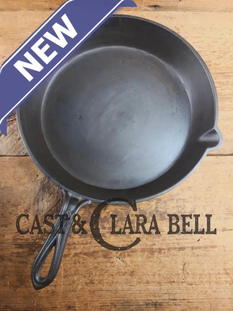 Late 1800’s Semi Fancy handled #9 cast iron skillet with Raised PH on the bottom. Beautiful skillet amazing daily user!
