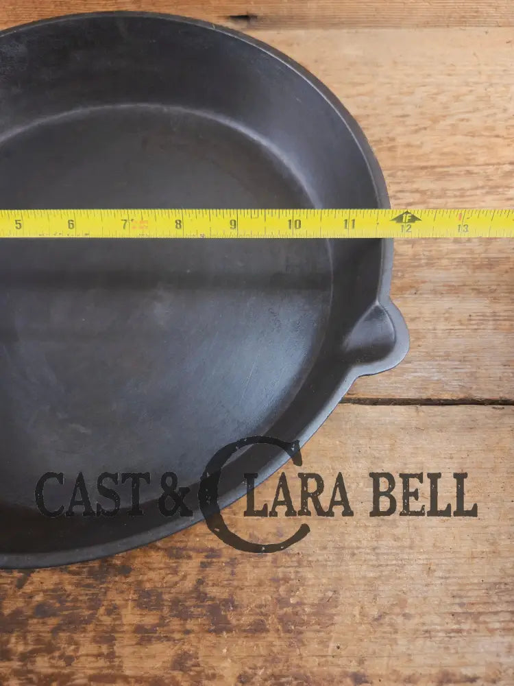 Late 1800’s Semi Fancy handled #9 cast iron skillet with Raised PH on the bottom. Beautiful skillet amazing daily user!