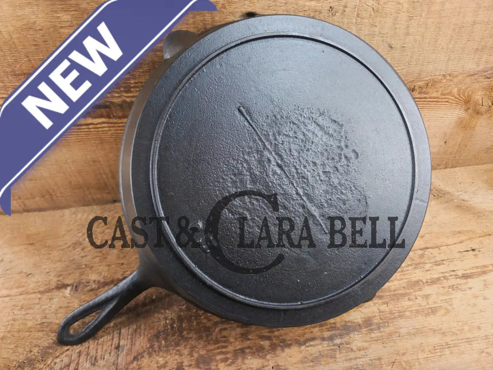 Late 1800’s Semi Fancy handled #9 cast iron skillet with Raised PH on the bottom. Beautiful skillet amazing daily user!