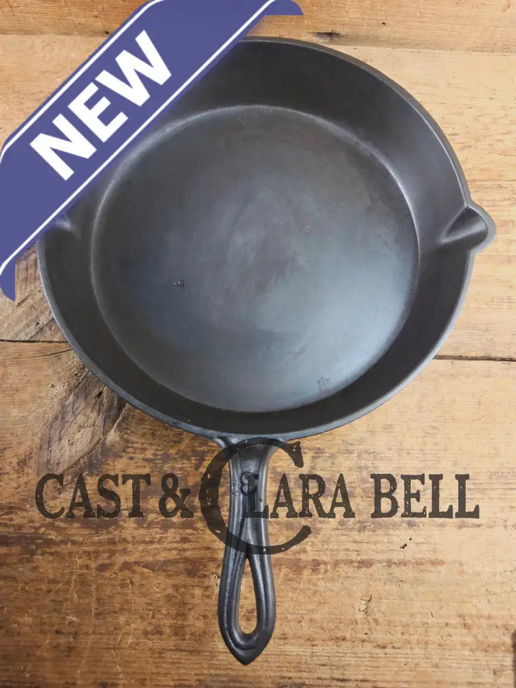 Late 1800’s Semi Fancy handled #9 cast iron skillet with Raised PH on the bottom. Beautiful skillet amazing daily user!