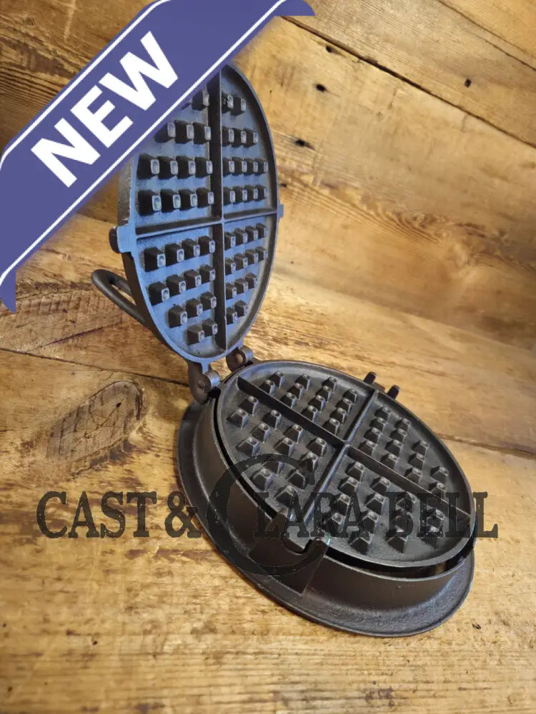 Late 1800’s Unmarked BEAUTIFUL #8 Antique Waffle iron. Awesome raised 8 on both paddles and handles. VERY cool! Waffle