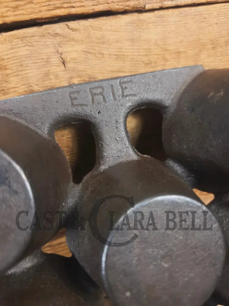 Late 1890’s Erie #10 Popover Pan 11 cup. 948. Variation #4. Beautifully restored and ready to make muffins popovers and