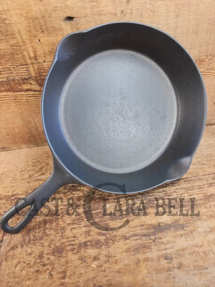 Late 1890βs Griswoldβs ERIE #7 second series skillet. D makerβs mark. Beautiful and lightweight Skillet