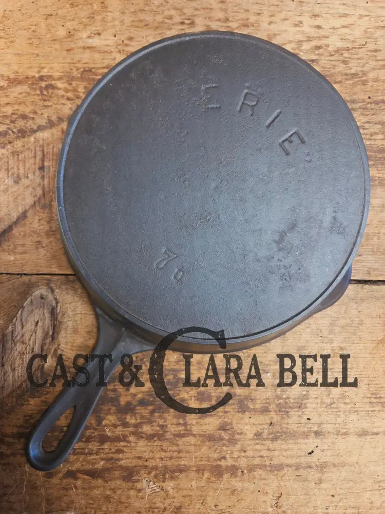 Late 1890βs Griswoldβs ERIE #7 second series skillet. D makerβs mark. Beautiful and lightweight Skillet