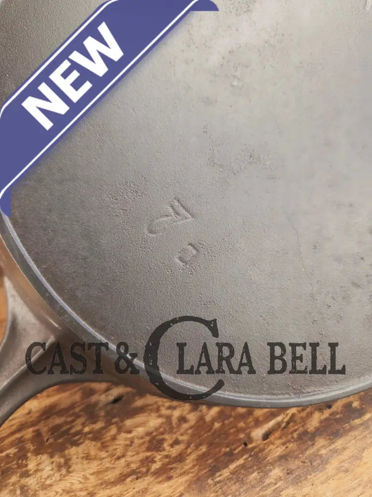 Late 1890βs Griswoldβs ERIE #7 second series skillet. D makerβs mark. Beautiful and lightweight Skillet