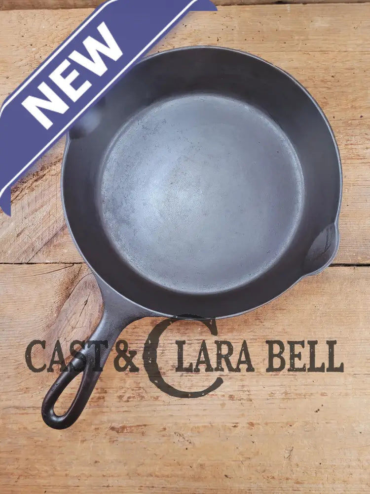 Late 1890’S Griswold’s Erie #7 Third Series Skillet 701 A. Beautiful And Lightweight