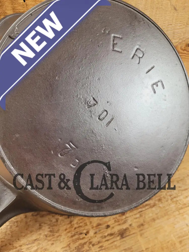 Late 1890’S Griswold’s Erie #7 Third Series Skillet 701 A. Beautiful And Lightweight