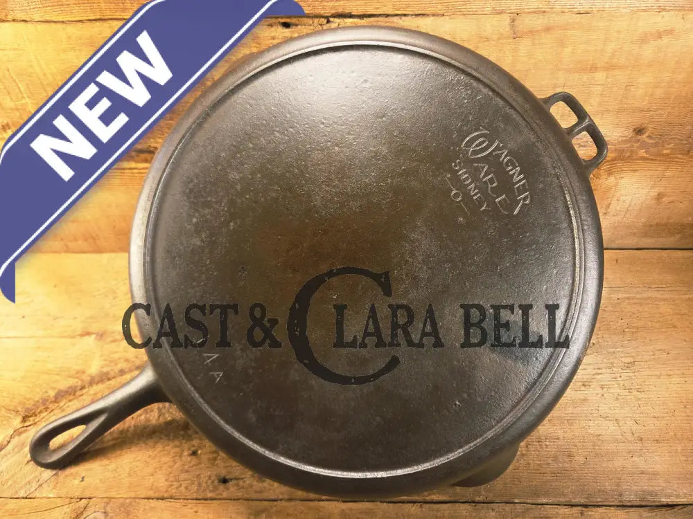 Looking for a BIG skillet?? 1920βs Wagner #14 Cast Iron Skillet the biggest Wagner made. Big bacon skillet awesome for