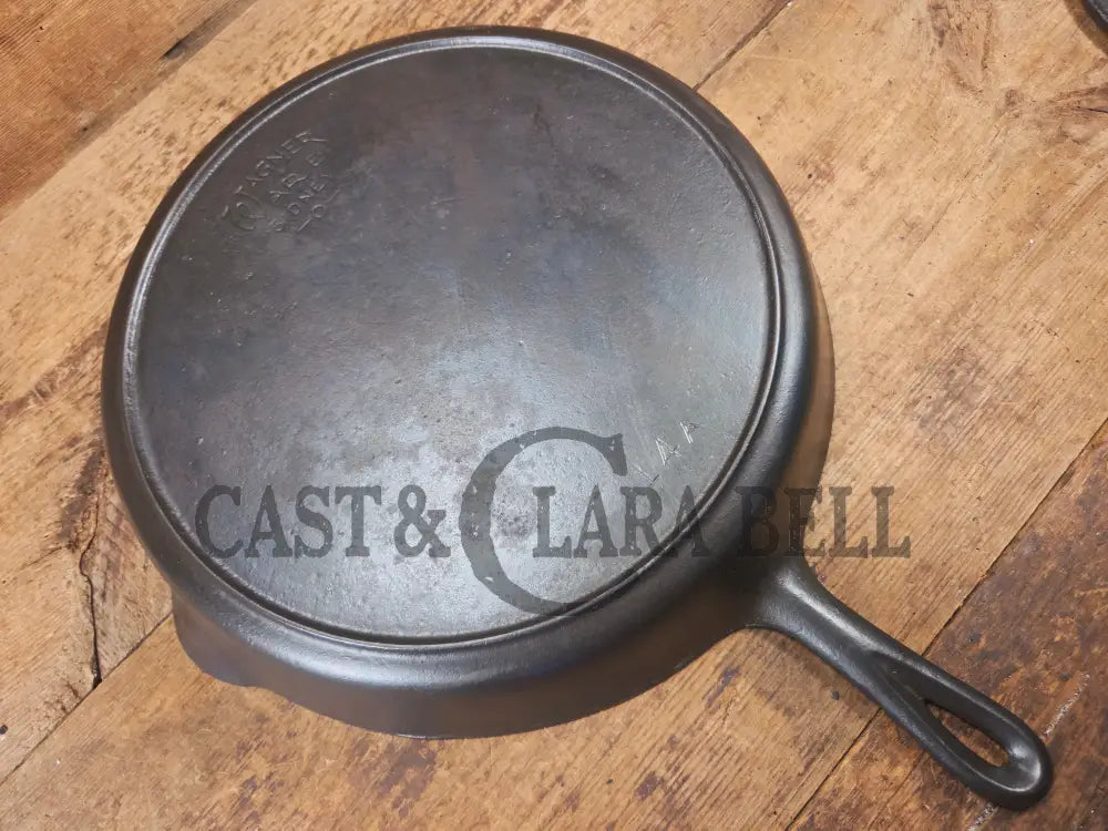 Looking for a BIG skillet?? 1920’s Wagner #14 Cast Iron Skillet the biggest Wagner made. Big bacon skillet awesome for