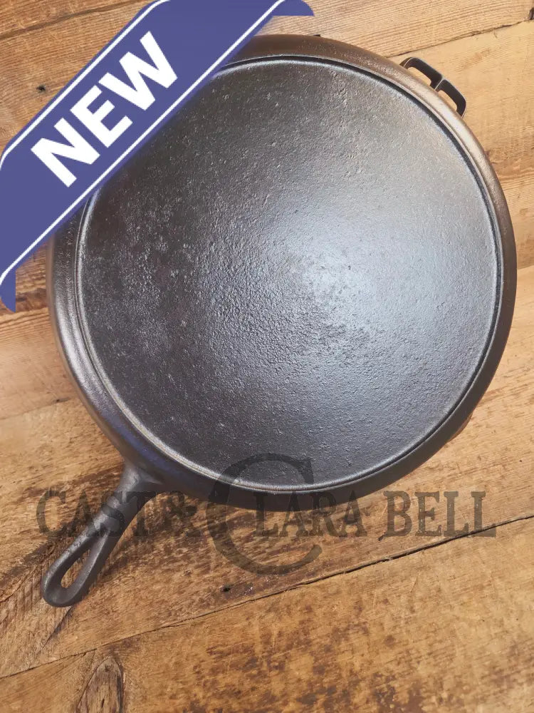 Looking for a BIG skillet?? 1920’s Wagner #14 Cast Iron Skillet the biggest Wagner made BUT far less than Fully Marked!