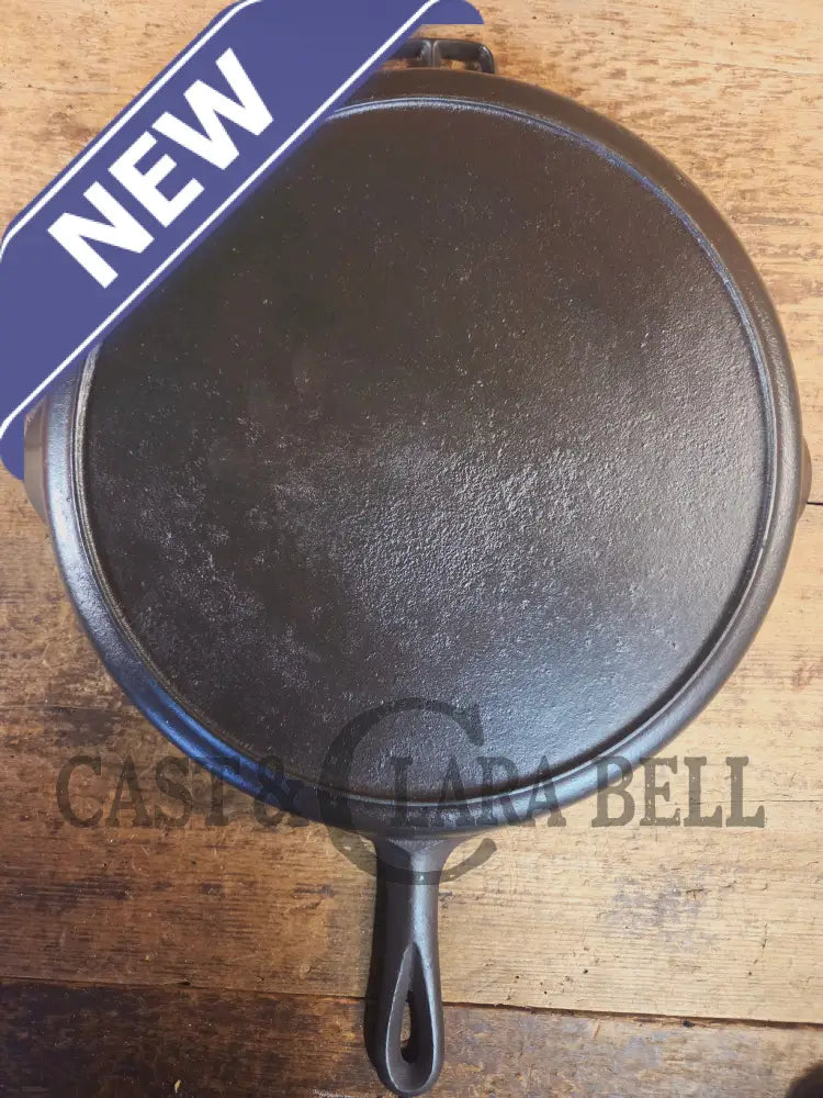 Looking for a BIG skillet?? 1920’s Wagner #14 Cast Iron Skillet the biggest Wagner made BUT far less than Fully Marked!