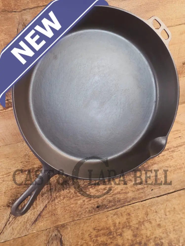 Looking for a BIG skillet?? 1920’s Wagner #14 Cast Iron Skillet the biggest Wagner made BUT far less than Fully Marked!