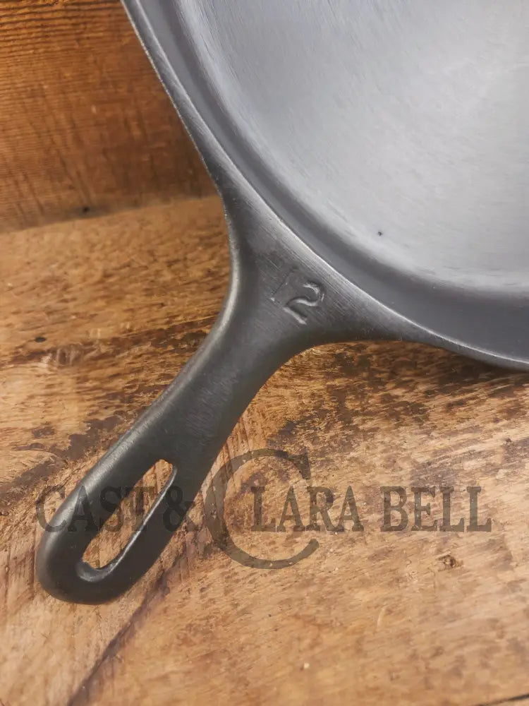 Looking for a BIG skillet?? Wagner #12 B Cast Iron Skillet with Heat Ring 14 inch skillet Skillet