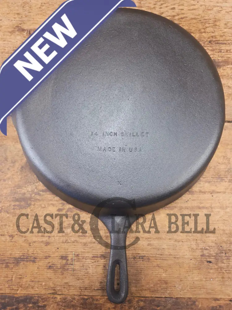 Looking for a BIG skillet?? Wagner #12 Cast Iron Skillet with Heat Ring 14 inch skillet - Skillet