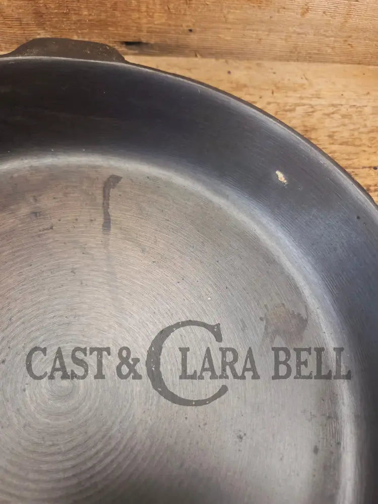 Looking for a BIG skillet?? Wagner #12 Cast Iron Skillet with Heat Ring 14 inch skillet - Skillet