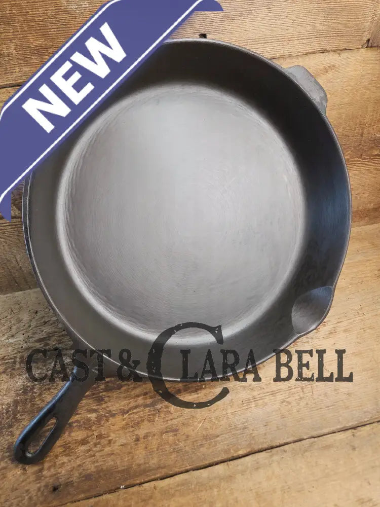 Looking for a BIG skillet?? Wagner #12 Cast Iron Skillet with Heat Ring 14 inch skillet Skillet