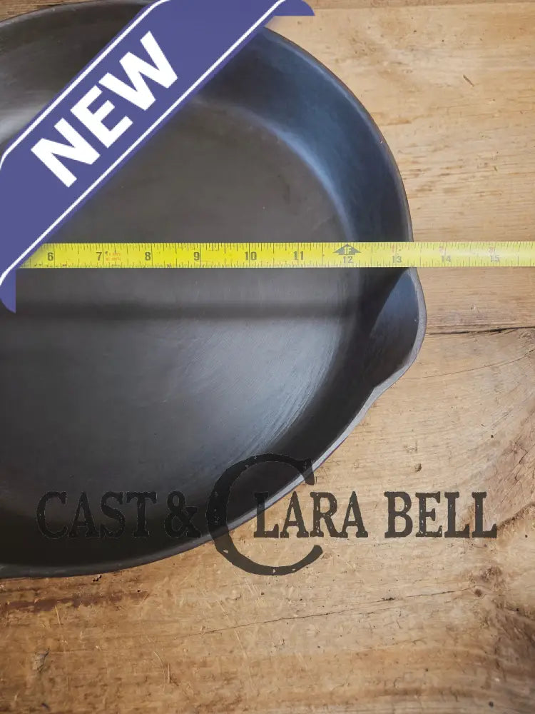 Looking for a BIG skillet?? Wagner #12 Cast Iron Skillet with Heat Ring 14 inch skillet Skillet