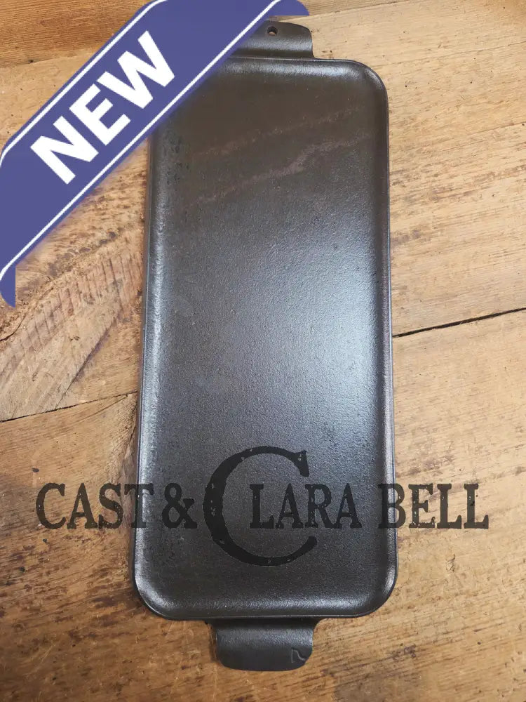 LOVE it. Great gift! 1920’s Large Block Logo Griswold #7 Cast Iron Long Griddle 744 Griddle