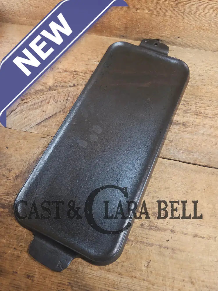 LOVE it. Great gift! 1920’s Large Block Logo Griswold #7 Cast Iron Long Griddle 744 Griddle