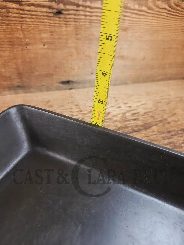 LOVE these skillets. Early 1900’s Lodge square skillet. Versatile pan for your arsenal! Makes wonderful cornbread