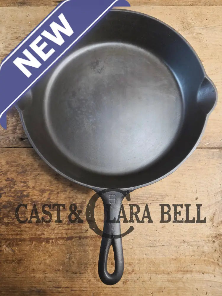 Lovely 1920’s Griswold #9 Skillet with Heat Ring and Large Block Logo 710 AX One of the most popular Griswold lines
