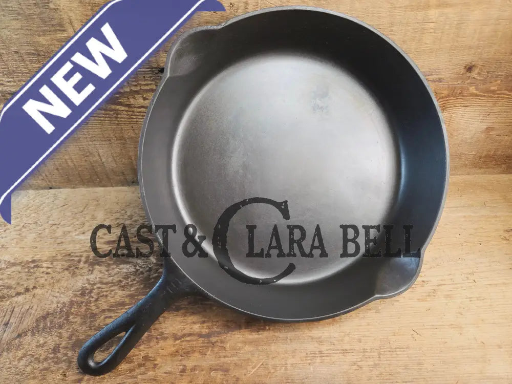 Lovely 1920’s Griswold #9 Skillet with Heat Ring and Large Block Logo 710 AX One of the most popular Griswold lines