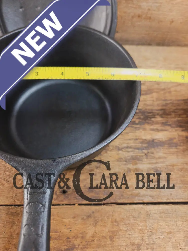 Lovely Birmingham Stove & Range Marked 2 quart sauce pan with lid! Perfect bean pot for your grill! Dutch Ovens Trivets