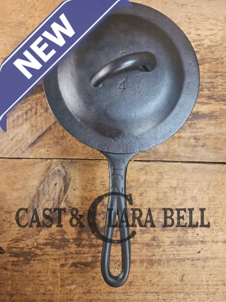 Lovely Birmingham Stove & Range Marked 2 quart sauce pan with lid! Perfect bean pot for your grill! Dutch Ovens Trivets