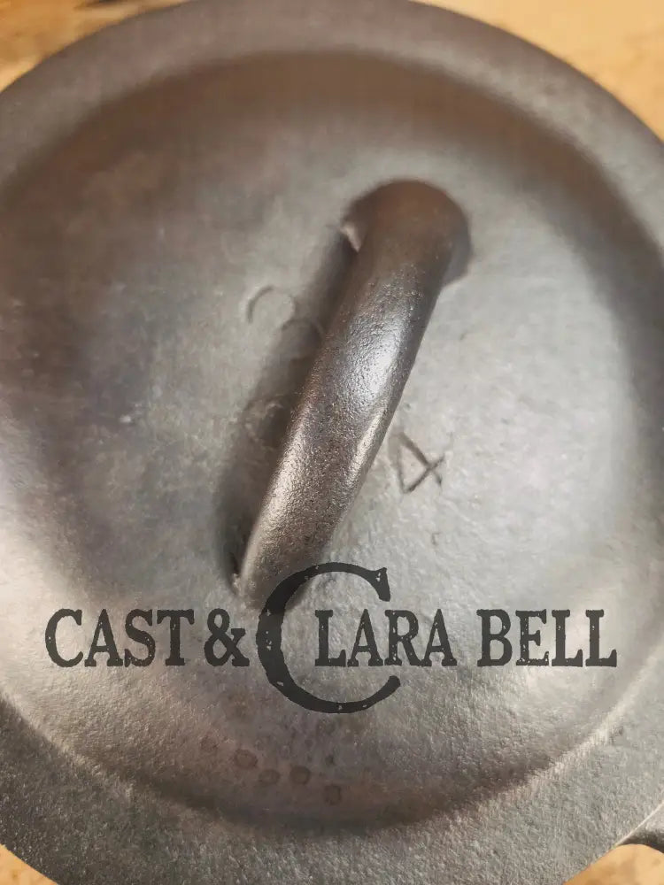 Lovely Birmingham Stove & Range Marked 2 quart sauce pan with lid! Perfect bean pot for your grill! Dutch Ovens Trivets