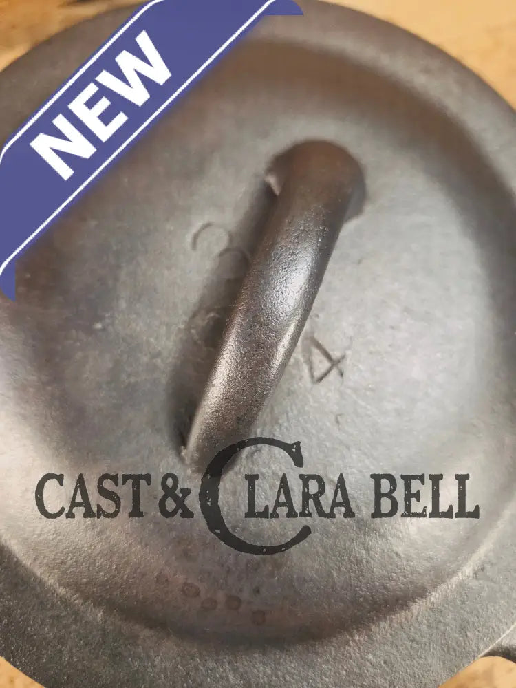 Lovely Birmingham Stove & Range Marked 2 quart sauce pan with lid! Perfect bean pot for your grill! Dutch Ovens Trivets