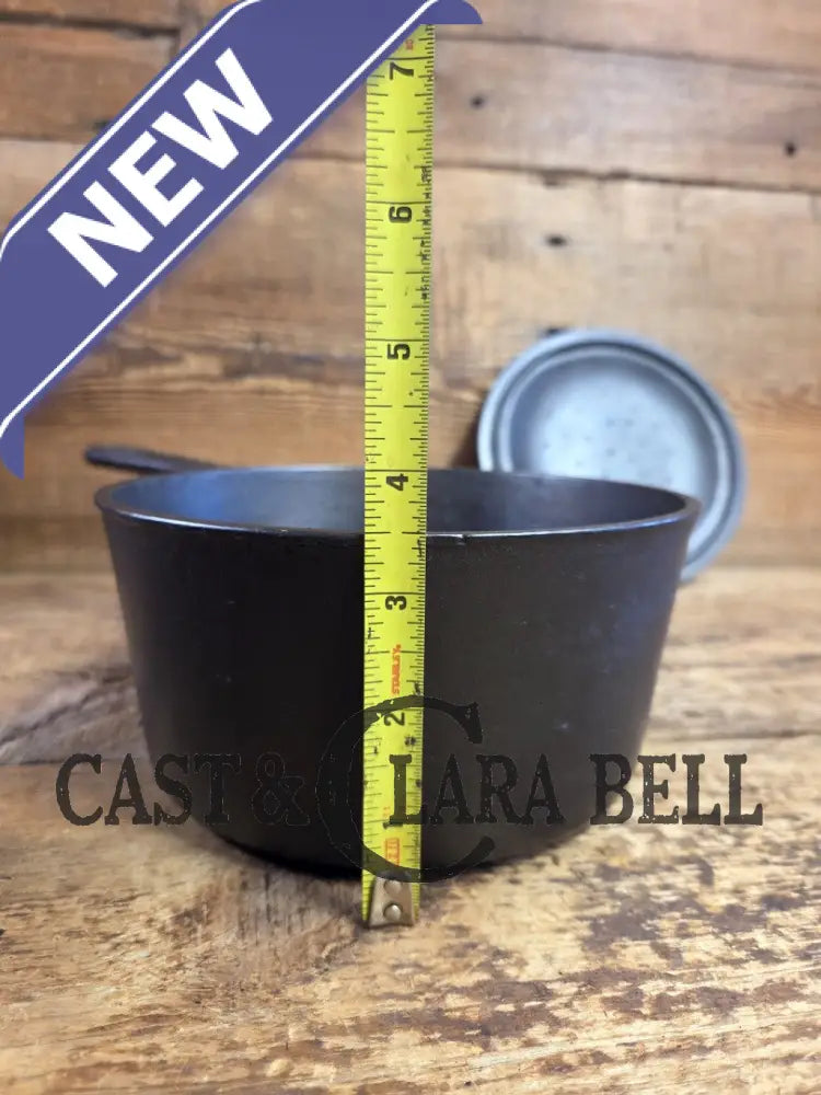 Lovely BSR (Birmingham AL) #2 quart sauce pan with lid! Perfect bean pot for your grill! Dutch Ovens Trivets & Kettles
