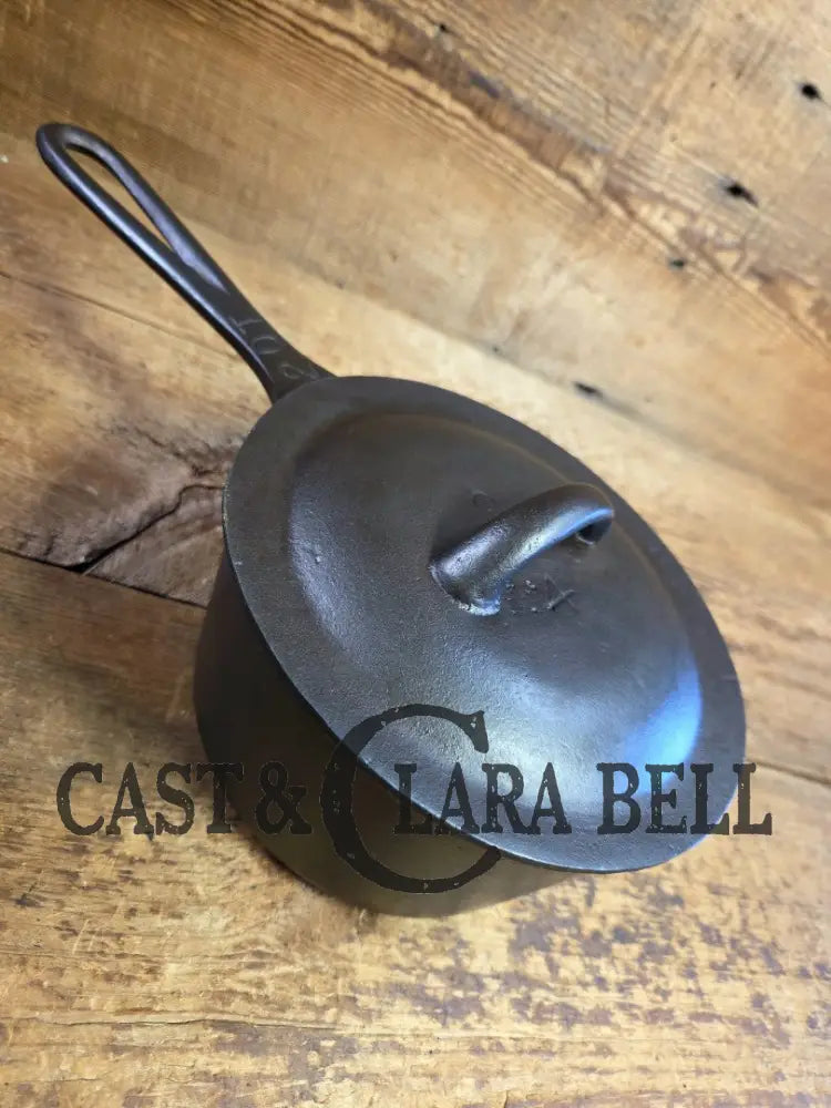 Lovely BSR (Birmingham AL) #2 quart sauce pan with lid! Perfect bean pot for your grill! Dutch Ovens Trivets & Kettles