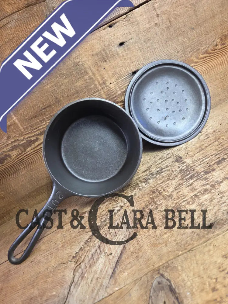 Lovely BSR (Birmingham AL) #2 quart sauce pan with lid! Perfect bean pot for your grill! Dutch Ovens Trivets & Kettles