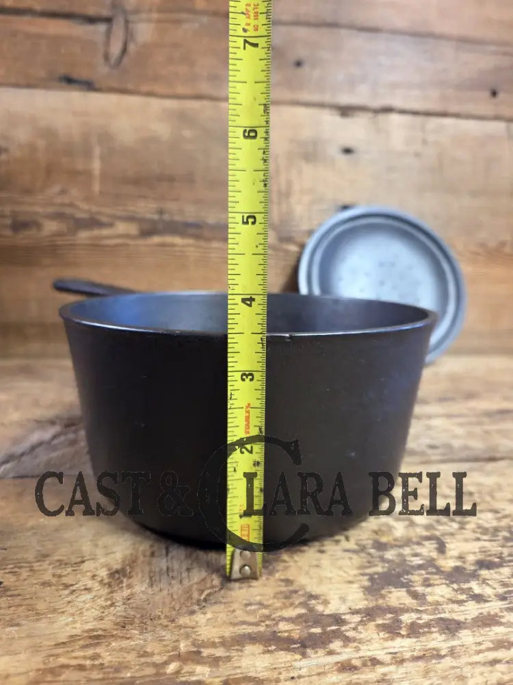 Lovely BSR (Birmingham AL) #2 quart sauce pan with lid! Perfect bean pot for your grill! Dutch Ovens Trivets & Kettles